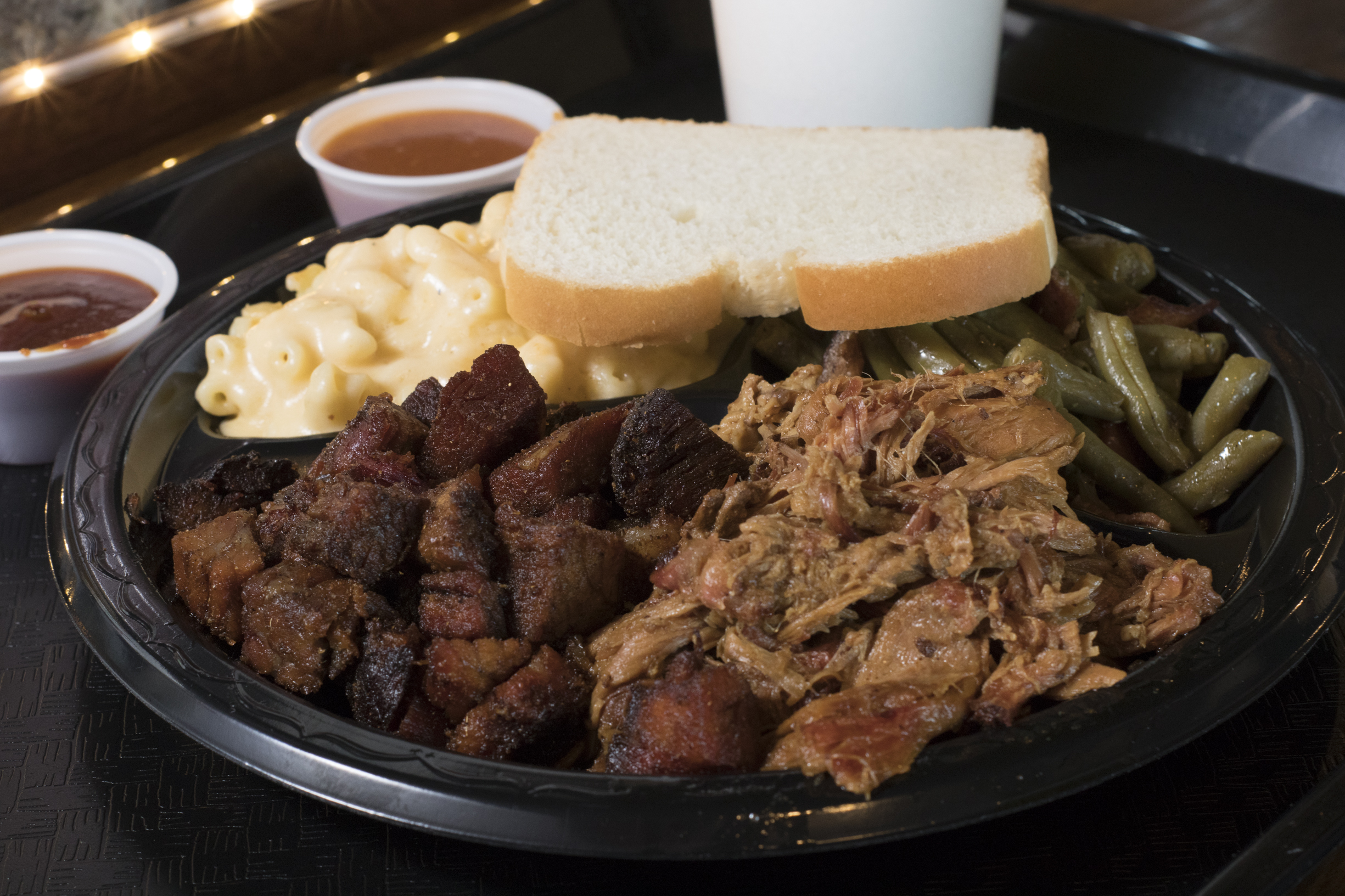 One Meat BBQ Plate